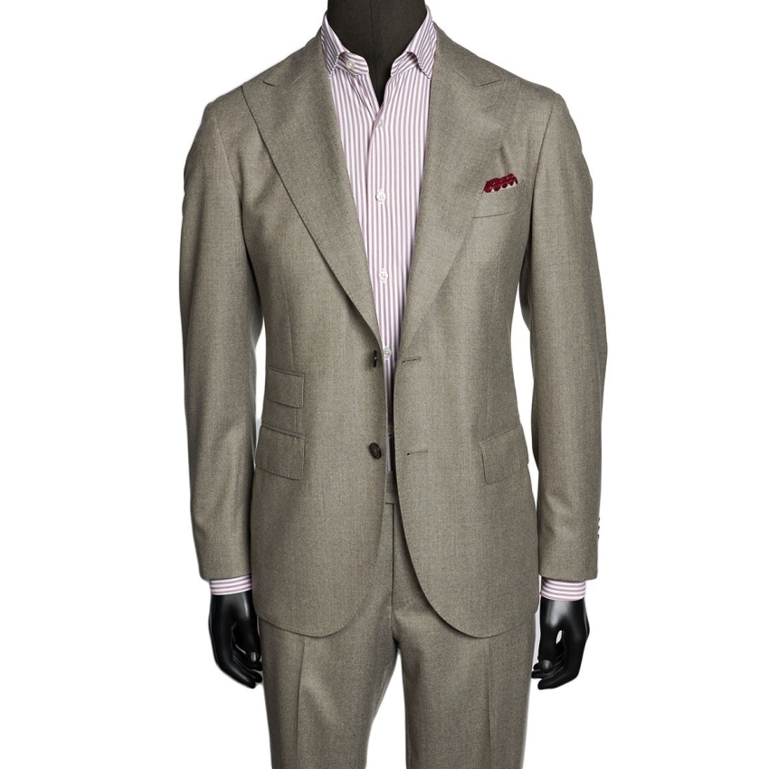 TRAJE SFODERATO SOLAPAS ANCHAS SOFT BLAC