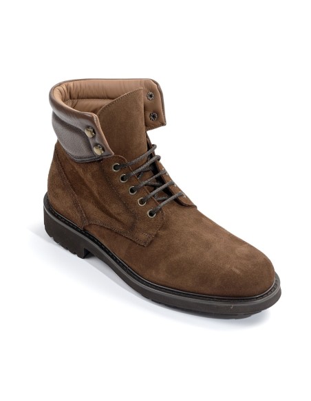BOTA ANTE/PIEL SUELA GOMA SUPERLIGHT MARRON BLACKCAPE