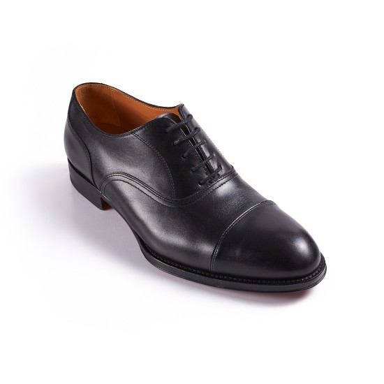 CALZADO OXFORD HAND MADE BLACKCAPE 2