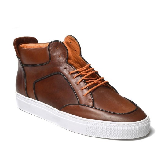 ZAPATILLA/BOTIN PIEL SUELA BLANCA BLACKCAPE 2