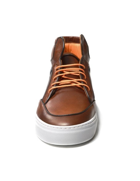 ZAPATILLA/BOTIN PIEL SUELA BLANCA BLACKCAPE