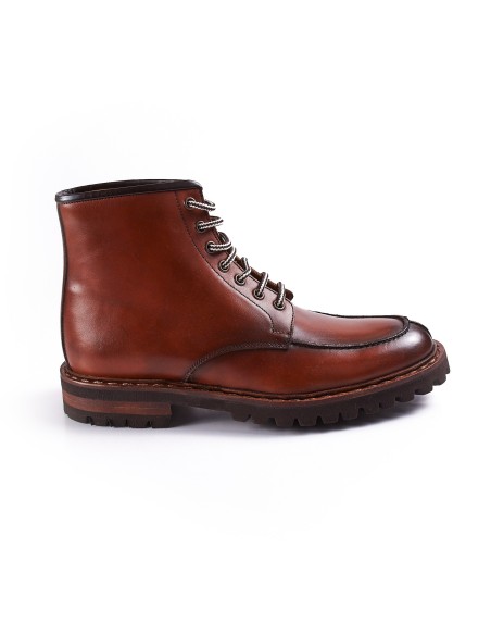 BOTA PIEL DEGRADEE CUERO MEDIA CAÑA BLACKCAPE