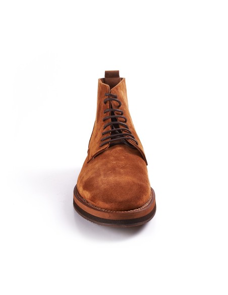 BOTIN ANTE/PIEL CAMEL BLACKCAPE