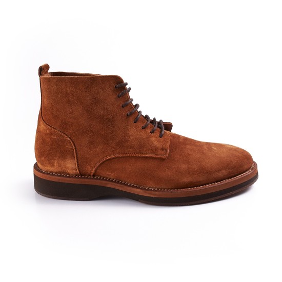 BOTIN ANTE/PIEL CAMEL BLACKCAPE