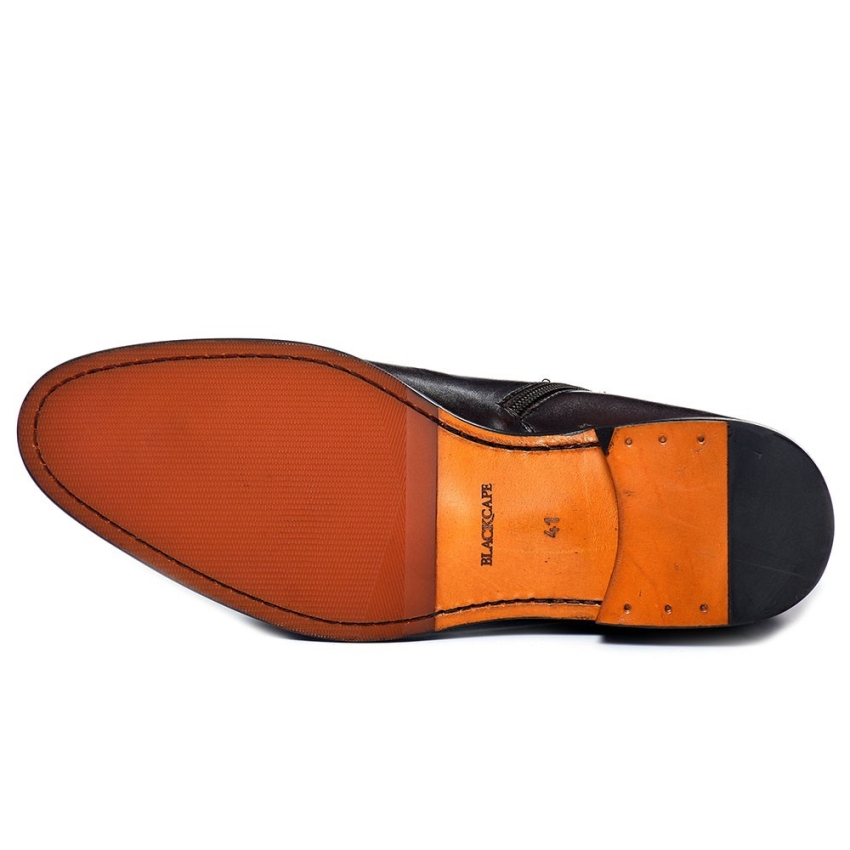 BOTIN PIEL/ANTE CORDONES/CREMALLERA LATERAL...