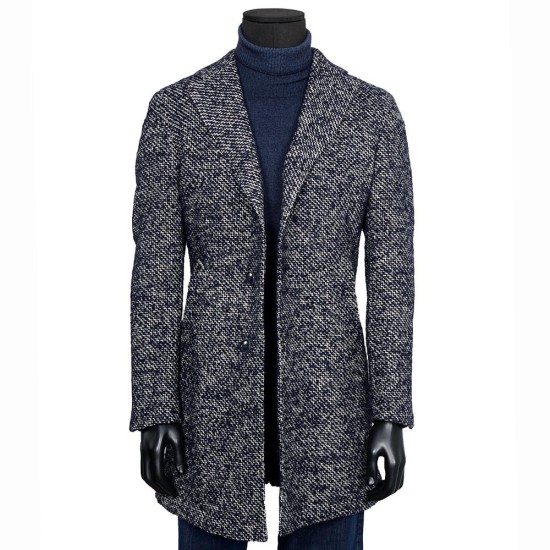 CHAQUETON RECTO LANA RIZADA BOLSILLLO REGULAR BLACKCAPE