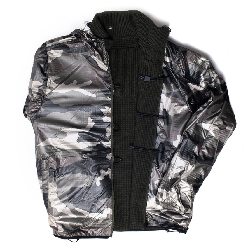 CAZADORA REVERSIBLE CAMUFLAJE BARK