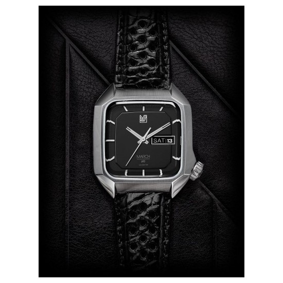 RELOJ MARCH AM2 CUARZO 39MM NEGRO CORREA