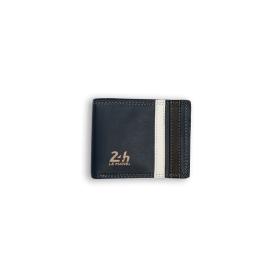 CARTERA LE MANS PIEL PEQUEÑA/HORIZONTAL BLACKCAPE