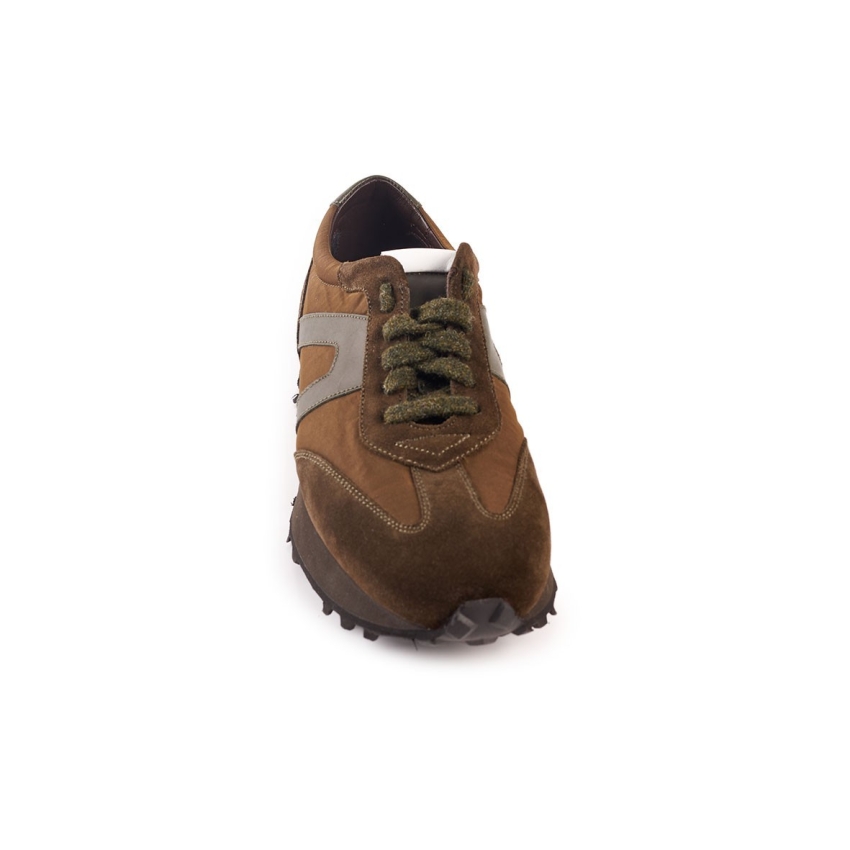 SNEAKER OTTERPROF RETRO OLIVA BLACKCAPE