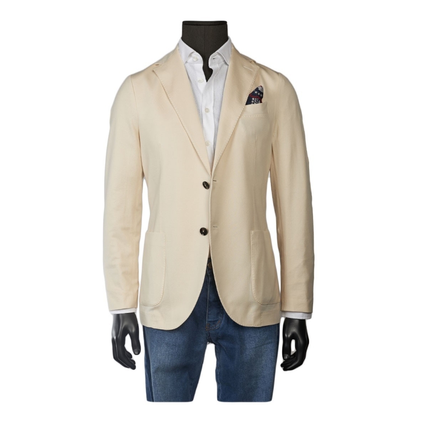 CHAQUETA ALG.MERCERIZADO-HILO DE ESCOCIA...