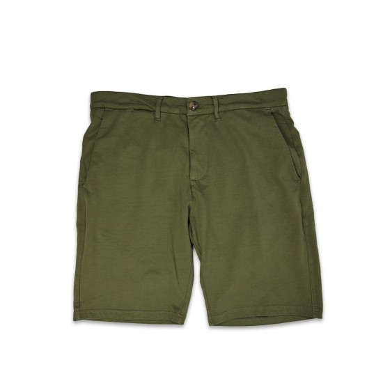 BERMUDAS 'ROGER' FELPA ELASTICA' ICE WASH' HWM PARA BLACKCAP