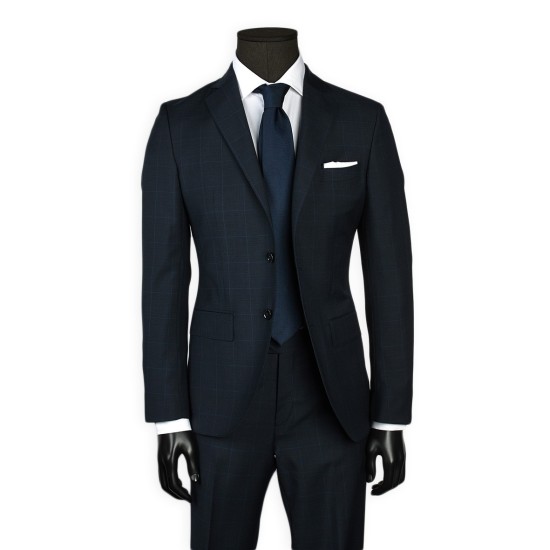 TRAJE D7 FALSO LISO PPE.DE GALES 100%LAN