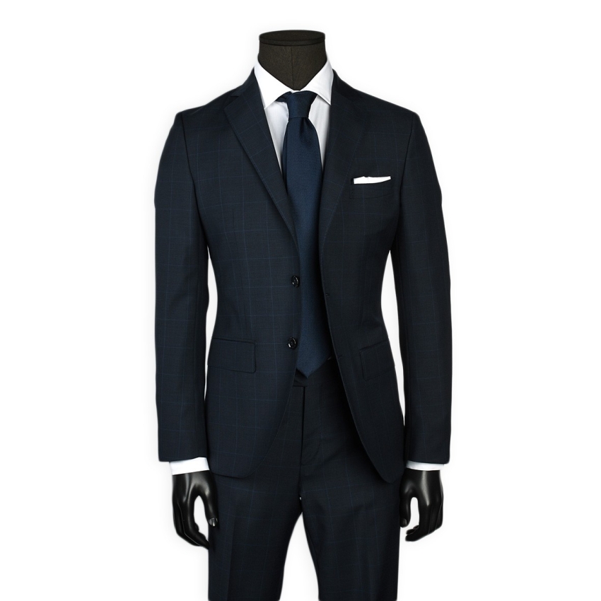 TRAJE D7 FALSO LISO PPE.DE GALES 100%LAN