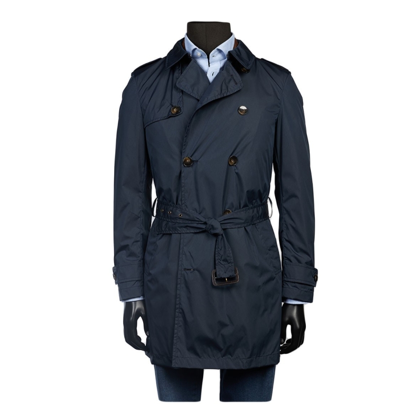 TRENCH IMPERMEABLE CRUZADA NEW WASHED BL