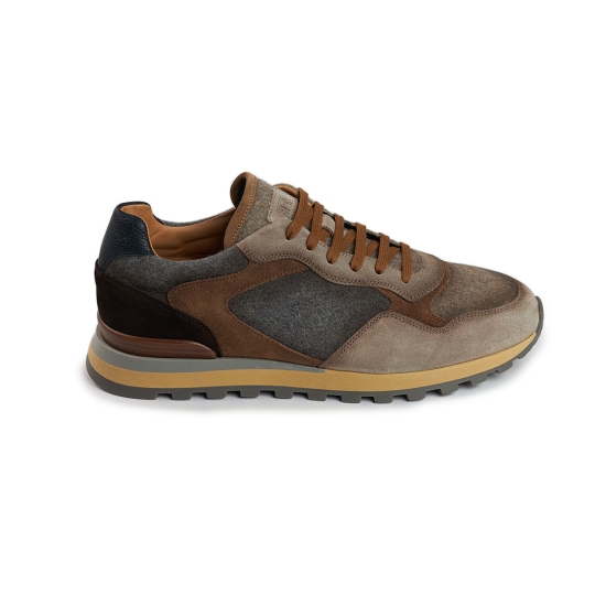 ZAPATILLA FABIANO RICCI COMBI PIEL/LANA