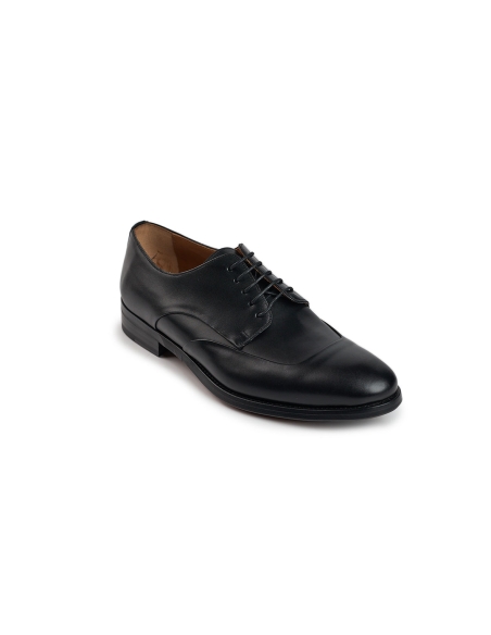 ZAPATO DERBI PIEL NEGRA SUELA CUERO ANTIDESLIZANTE BLACKCAPE