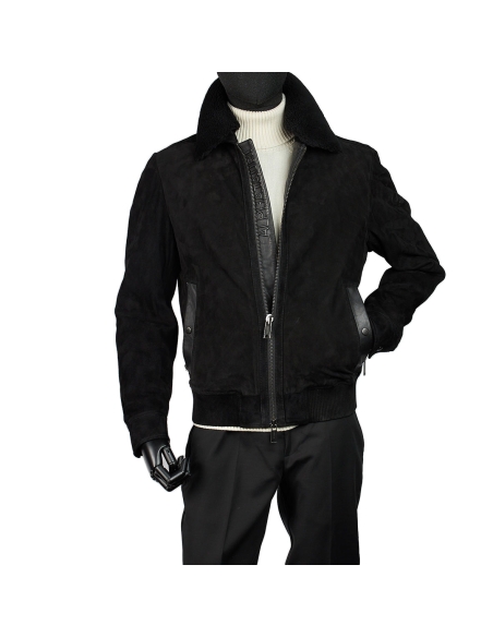 CAZADORA PIEL ALPHATAURI PARA BLACKCAPE