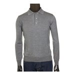 POLO MANGA LARGA 100%LANA BLACKCAPE