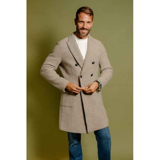 ABRIGO LANA COTTA CRUZADO BLACKCAPE 2