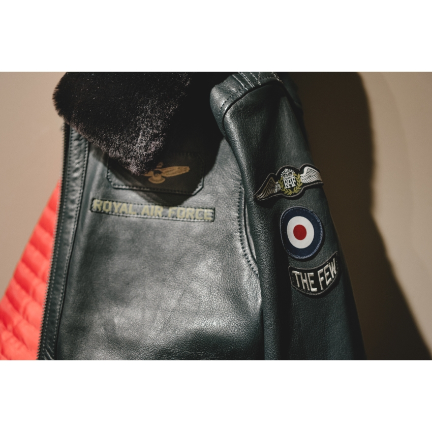 CAZADORA PETER McQueen PIEL VINTAGE BLAC