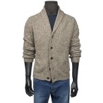 CARDIGAN  LANA/CASHEMERE MOULINE/CANALE