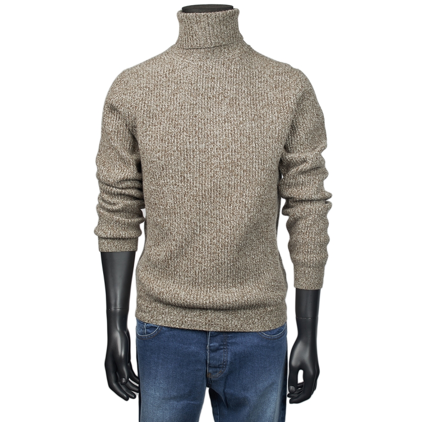 SUETER CISNE CASHEMERE MOULINE/CANALE BL