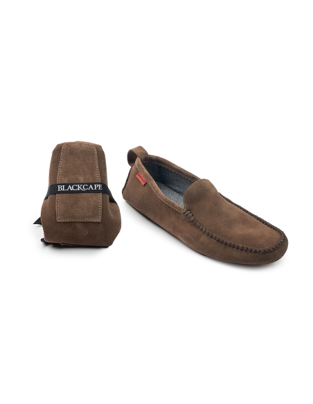 MOCASIN/ZAPATILLA CASA ANTE/LANA FLEXIBLE BLACKCAPE