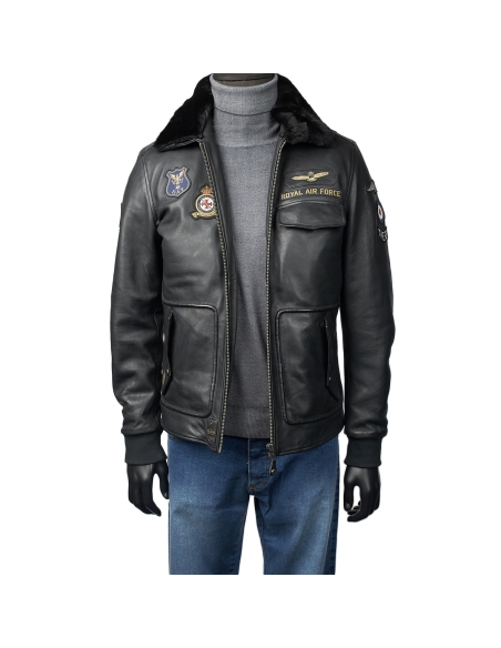 CAZADORA AIR FORCE SHEEP CROWN CLASSIC LEGEND BLACKCAPE