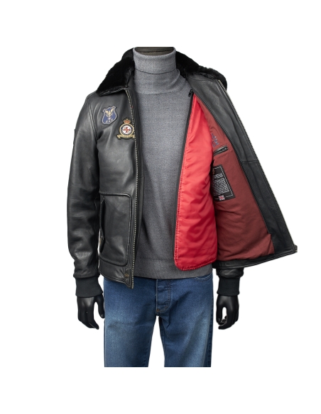 CAZADORA AIR FORCE SHEEP CROWN CLASSIC LEGEND BLACKCAPE