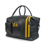 BOLSA WEEKEND 72H LE MANS PIEL NEGRA  BL 2