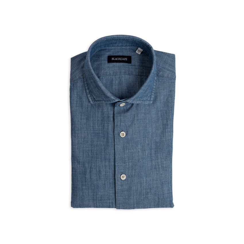 CAMISA DENIM CHAMBRAY 100%COTONE BLACKCA