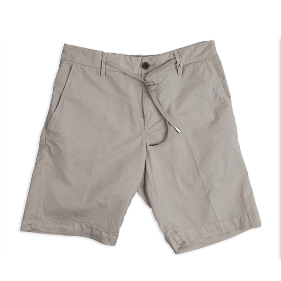 BERMUDA POPELIN/STRECH JOGGER MYTHS BLAC