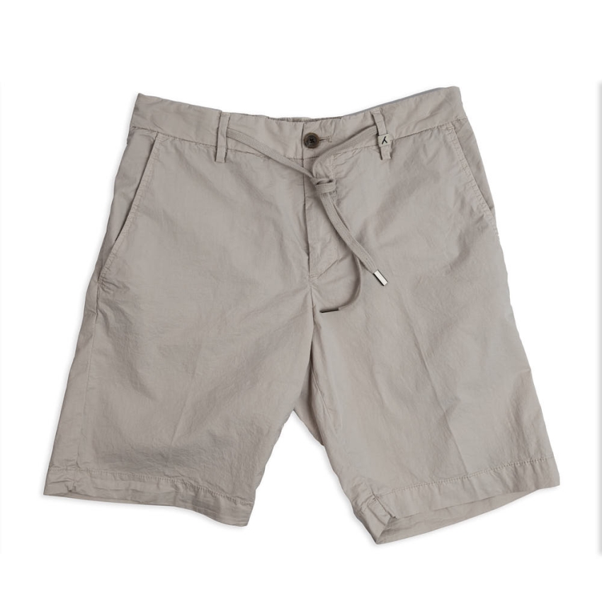 BERMUDA POPELIN/STRECH JOGGER MYTHS BLAC