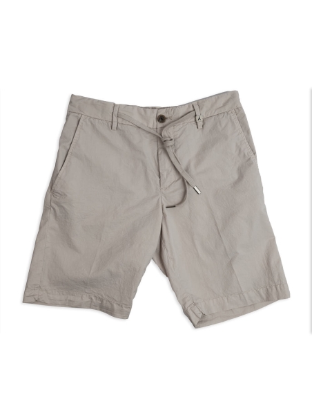 BERMUDA POPELIN/STRECH JOGGER MYTHS BLAC