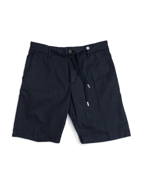 BERMUDA POPELIN/STRECH JOGGER MYTHS BLAC