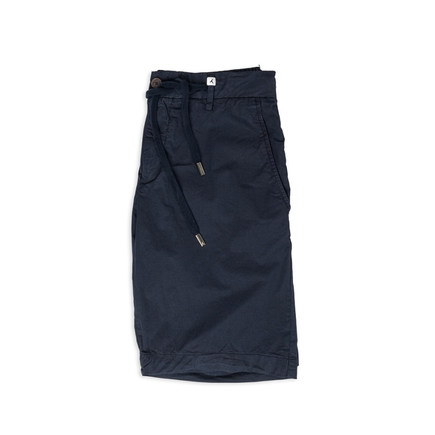 BERMUDA POPELIN/STRECH JOGGER MYTHS BLACKCAPE