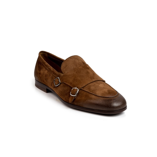 MOCASIN DOBLE HEBILLA SUELA GOMA EN ANTE 2