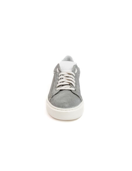 ZAPATILLA SOFT TROQUELADA GRIS/BLANCA BLACKCAPE