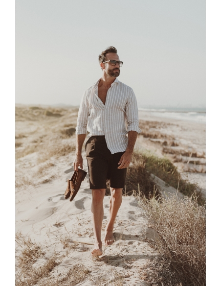 BERMUDA ALG/PIQUET ELASTICA CIRCOLO PARA BLACKCAPE