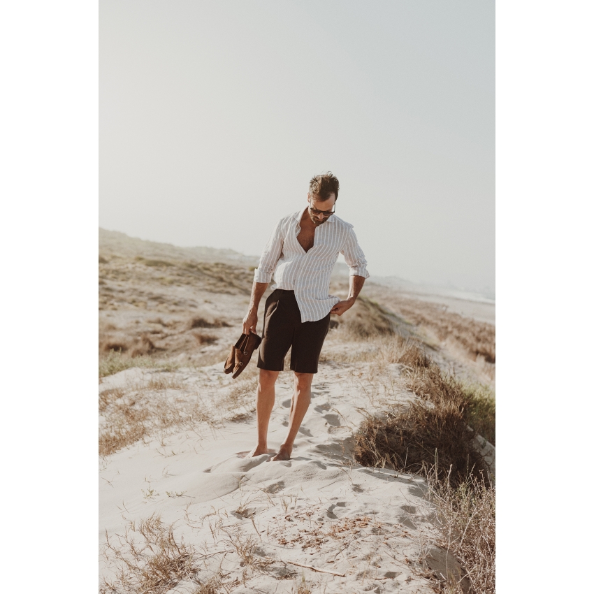 BERMUDA ALG/PIQUET ELASTICA CIRCOLO PARA BLACKCAPE