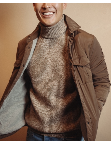 SOBRECAMISA GARMEN DIE BICOLOR INTERNO ALGODON  HMW BLACKCAP