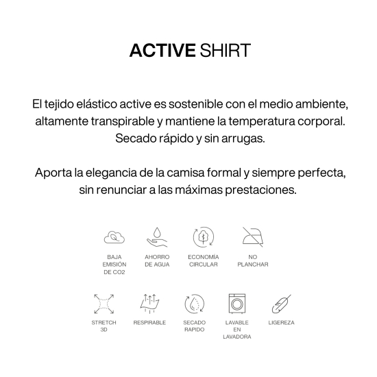 CAMISA NEXT/ACTIVE ESTAMPADA HOJAS BLACK 2