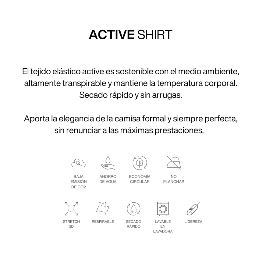 CAMISA NEXT/ACTIVE GEOMETRICOS BLACKCAPE