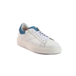SNEAKER PIEL CIERVO BLANCA/AZUL  BLACKCA 2