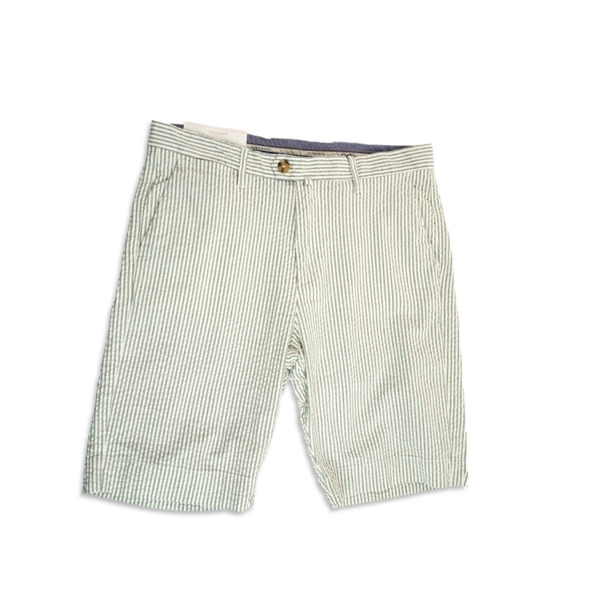 BERMUDA MILRAYAS SEERSUKER HMW BLACKCAPE