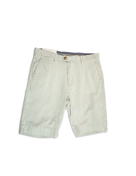 BERMUDA MILRAYAS SEERSUKER HMW BLACKCAPE