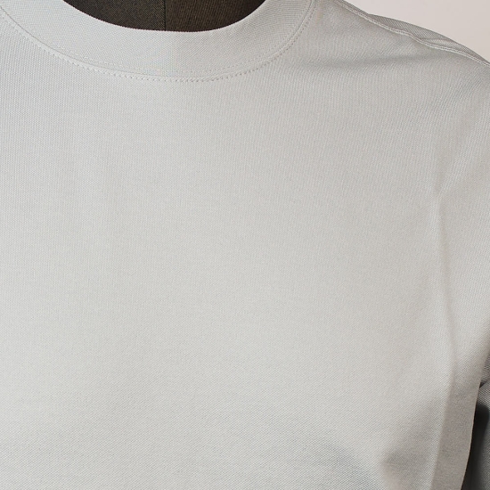 T-SHIRT PIQUET HILO DE ESCOCIA MERCERIZADO CIRCOLO PARA BLAC 2