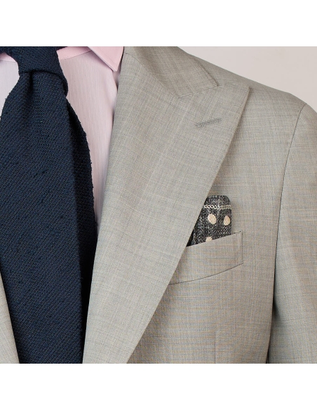 TRAJE SOLAPAS SFODERATO LANA 225gr BLACKCAPE