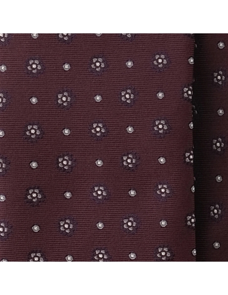 CORBATA JACQUARD ESTAMPADA FLORES BRUNAT
